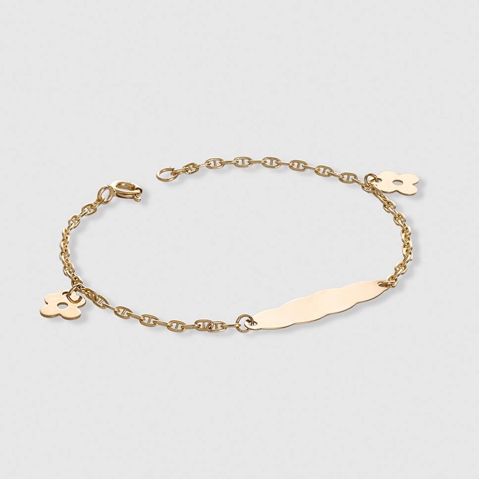 Pulsera de niña en oro El Corte Inglés Oro-1