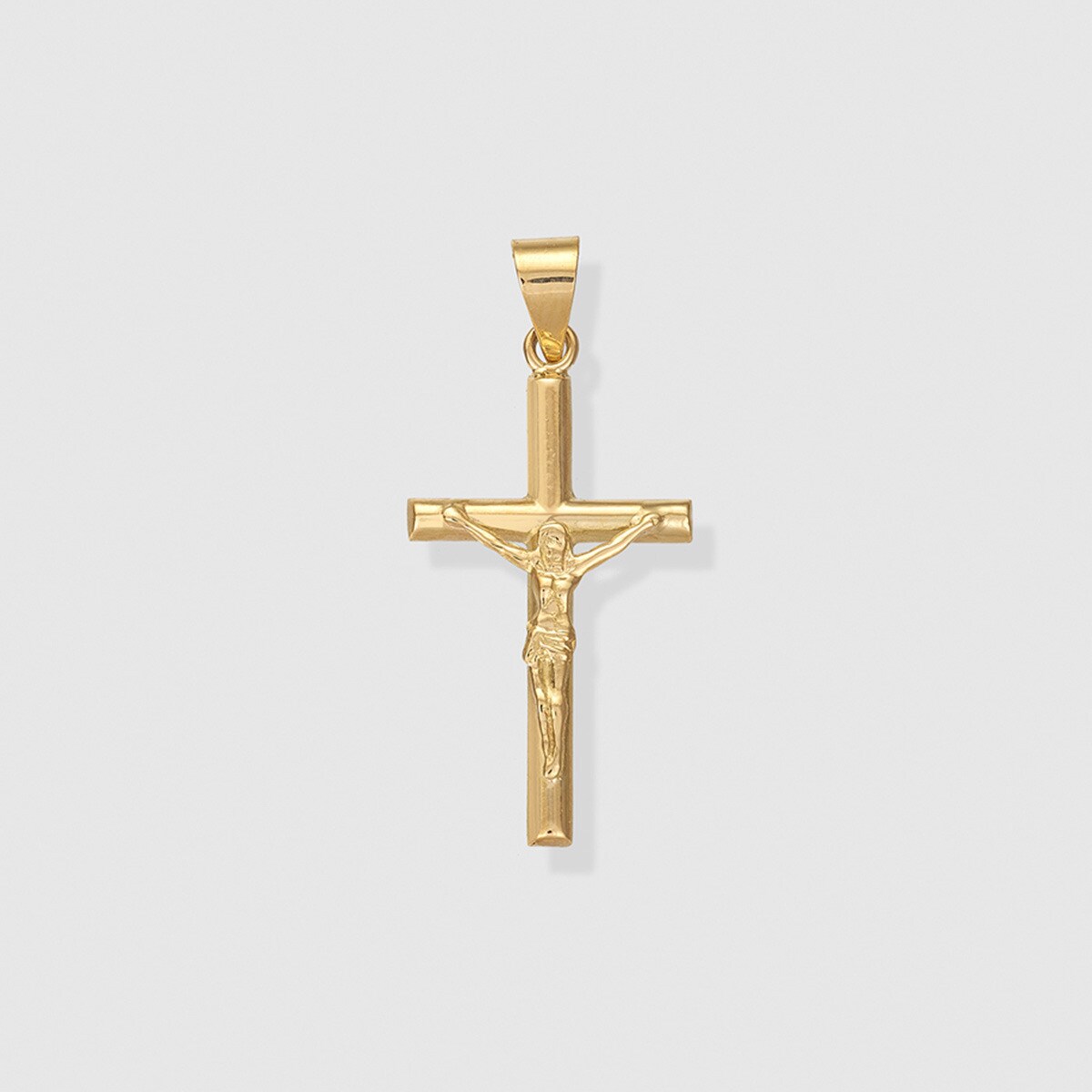 Colgante Cruz de oro amarillo El Corte Inglés Oro-1