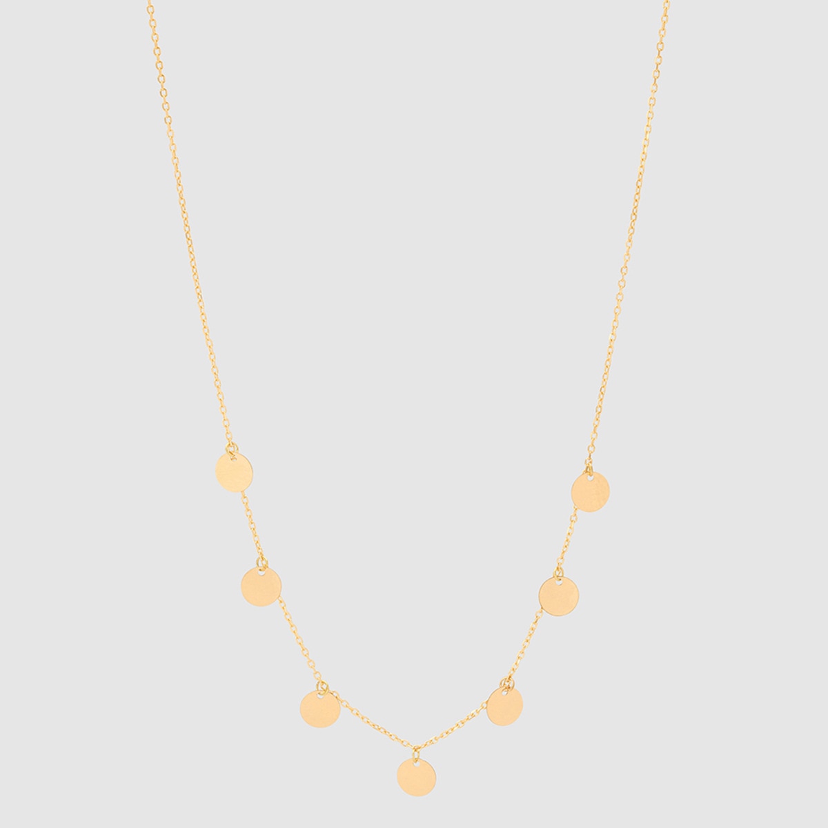 Collar El Corte Inglés Círculos de oro amarillo Oro-1