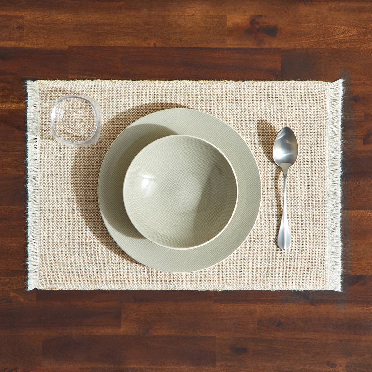 Individual de juta Jute Linho-1