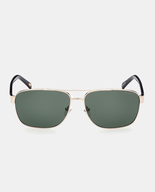 Imagen 0 de Gafas de sol navigator de metal en tono dorado con lentes polarizadas