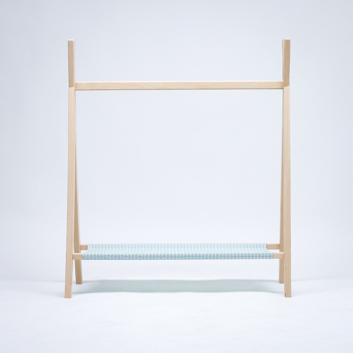 Perchero Plastimyr de madera The Good Wood Vichy mint verde Madera / Gris-6