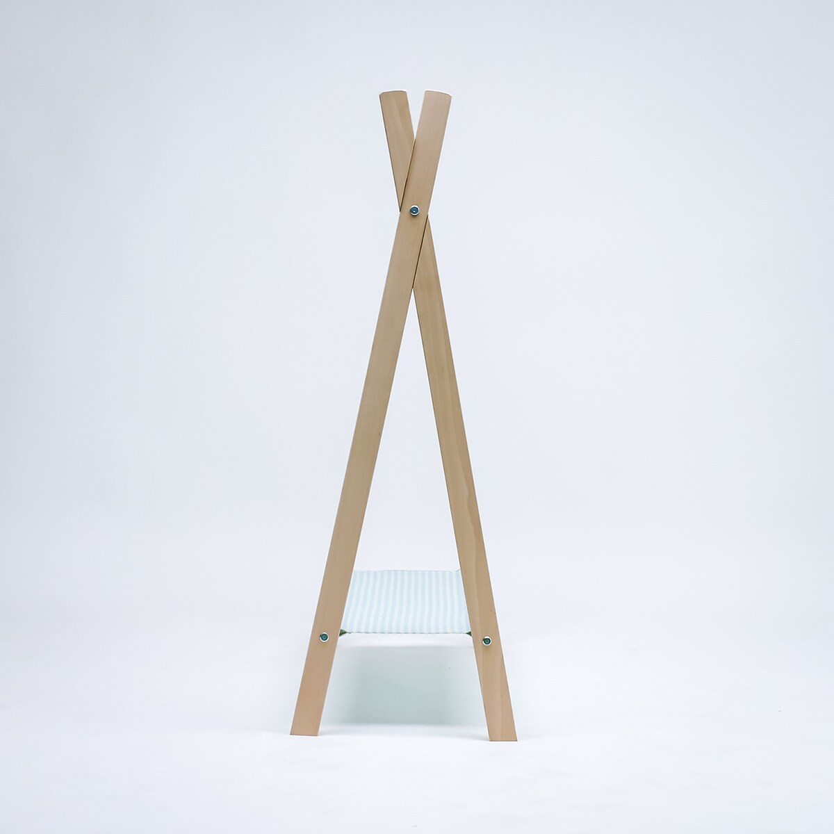 Perchero Plastimyr de madera The Good Wood Vichy mint verde Madera / Gris-5