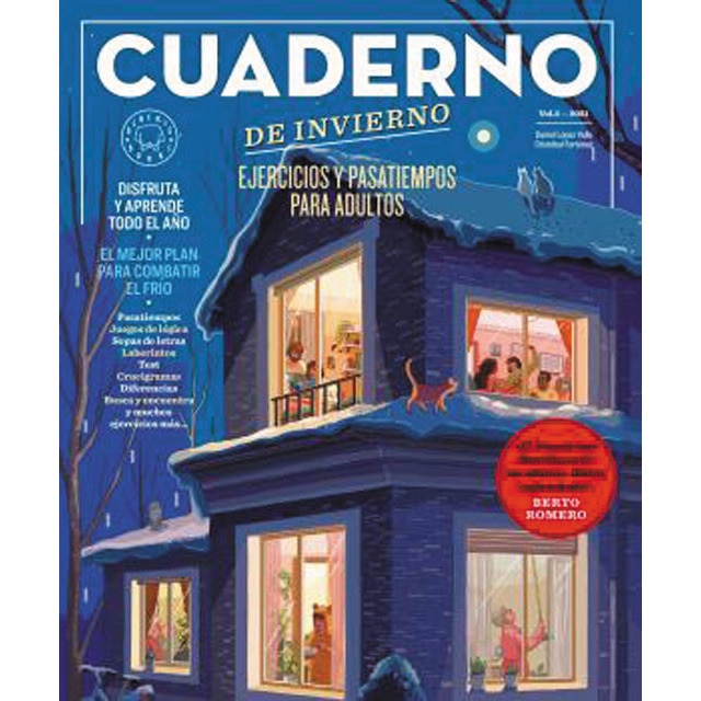 Imagen 0 de Cuaderno de invierno. Vol. 2. : Ejercicios y pasatiempos para adultos (Tapa blanda)
