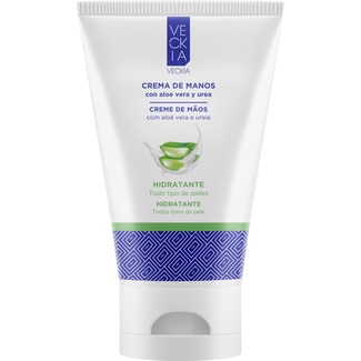 crema de manos hidratante con aloe vera para todo tipo de piel tubo 125 ml - Veckia