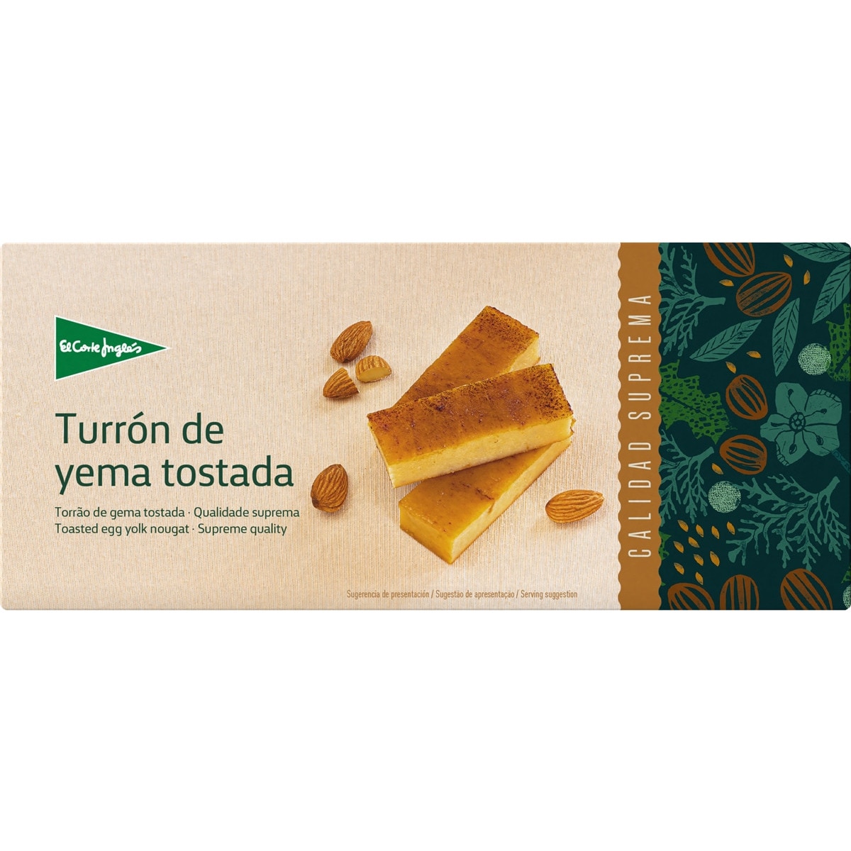 Torrão de Gema Tostada sem Glúten 250