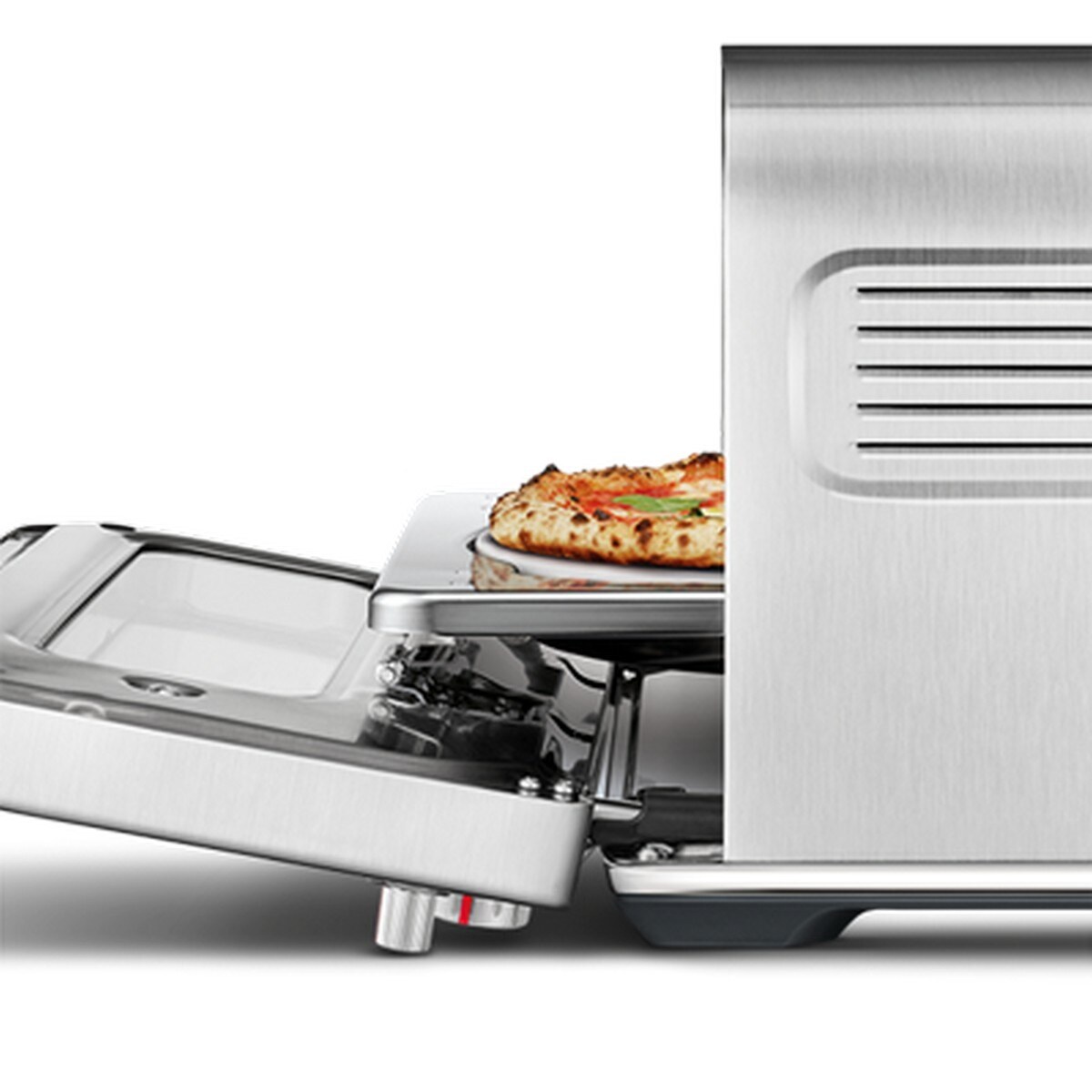 Forno Mini Elétrico Sage SPZ820BSS4EEU1 The Smart Oven Pizzaiolo de 2250 W - Inox Silver-3