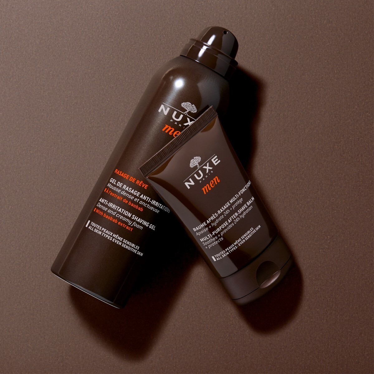 Gel de Barbear Anti-irritações Nuxe Men 3