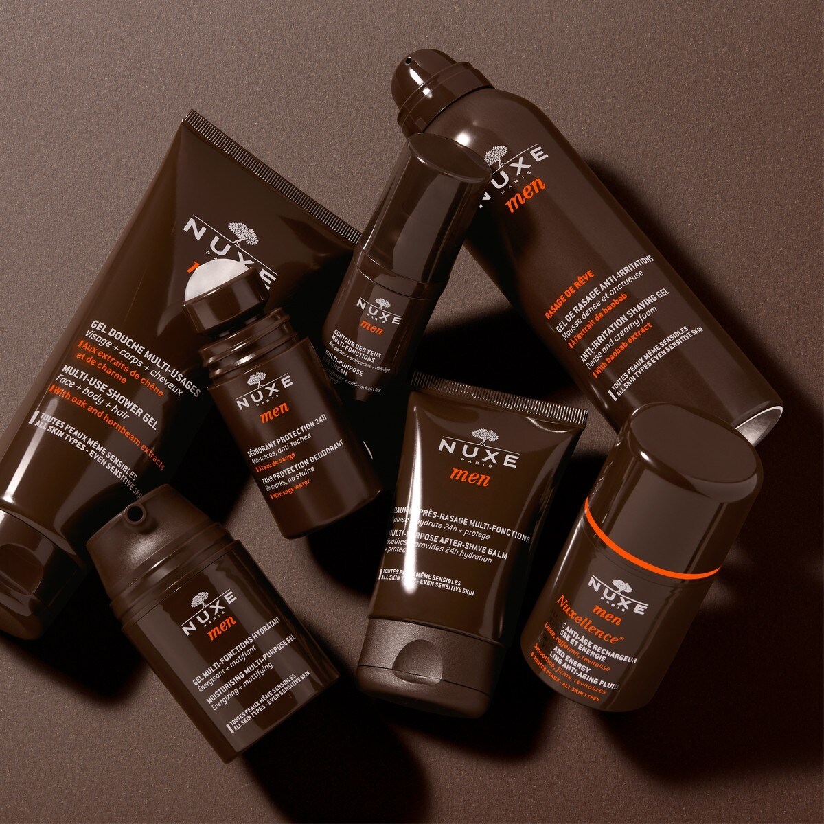 Gel de Duche Homem Multi-Usos Nuxe Men 4