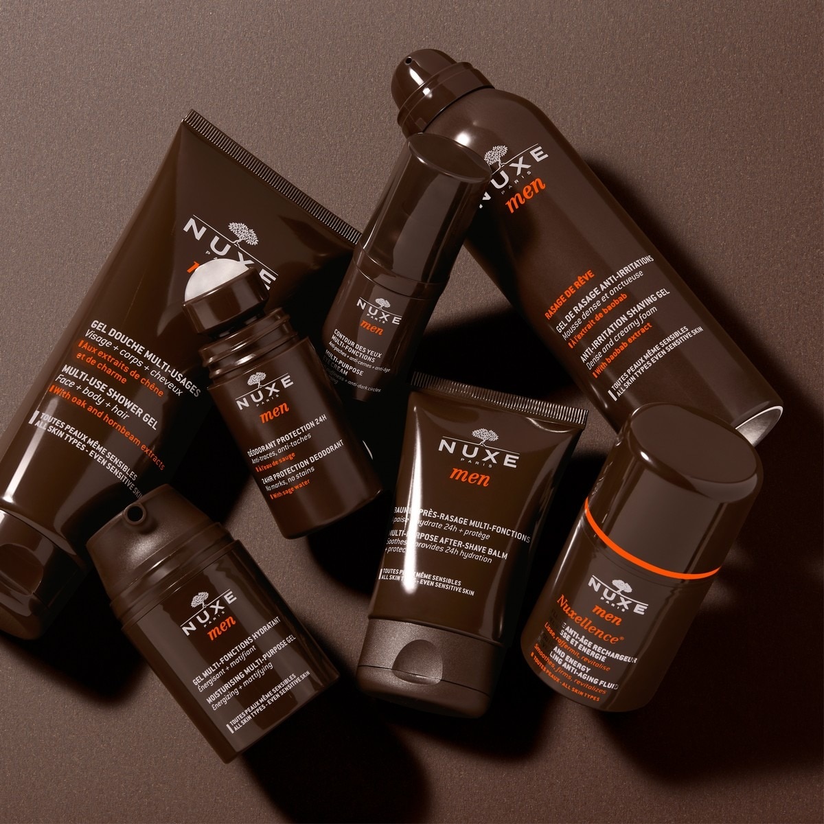 Gel de Duche Homem Multi-Usos Nuxe Men 4