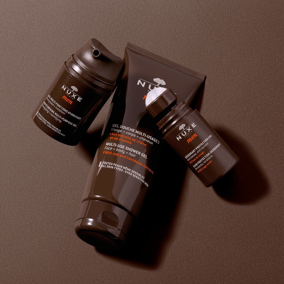 Gel de Duche Homem Multi-Usos Nuxe Men 3