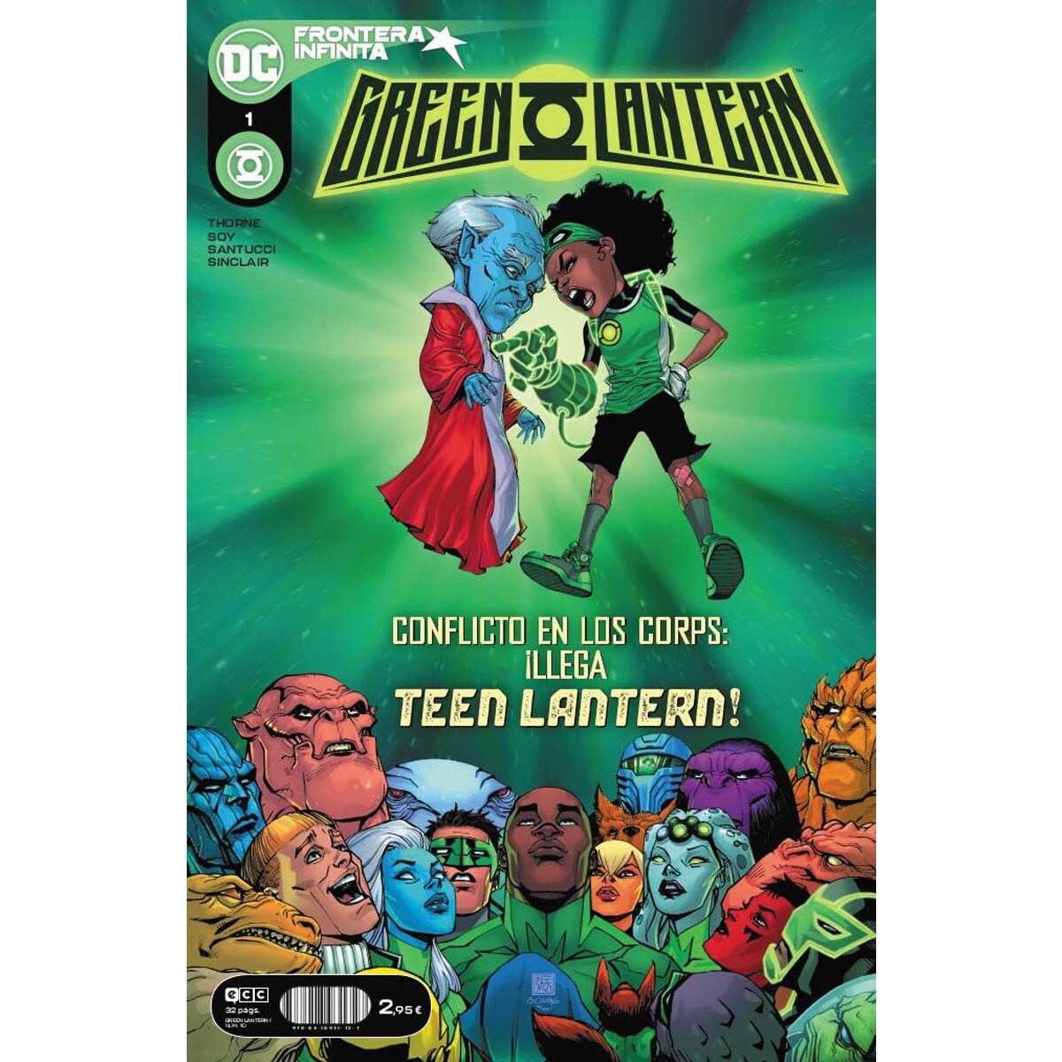 Green Lantern núm. 1/ 110 (Capa mole) 1