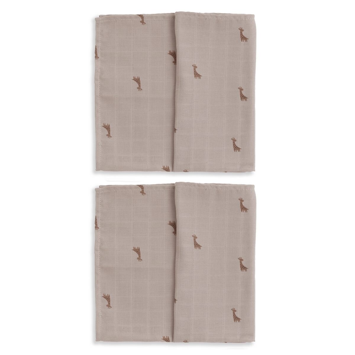 Pack de 2 fraldas 50x50cm Safari 1