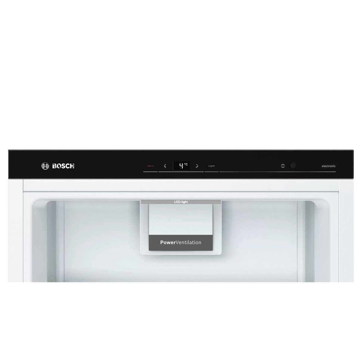 Frigorífico de 1 Porta Bosch Série 6 KSV36AWEP VitaFresh Plus e Função Super Refrigeração e de 186 cm - Branco Branco-3