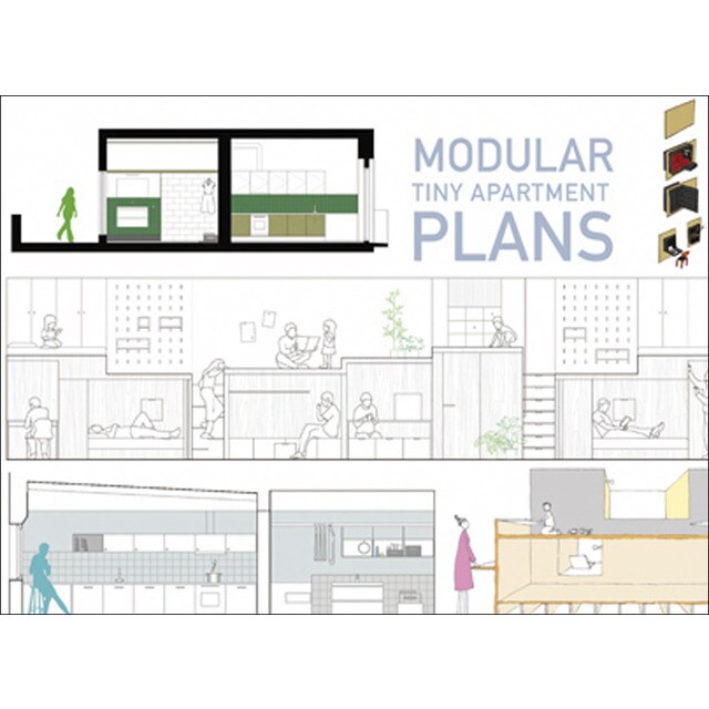 Modular tiny apartment plans(Tapa dura) 1