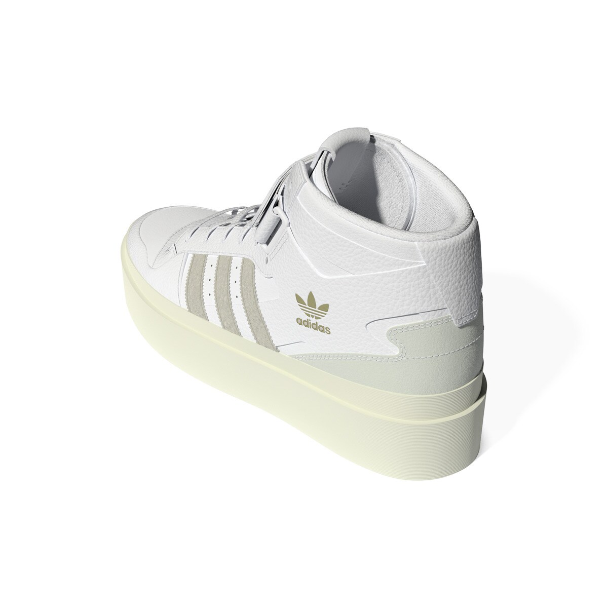 Sapatilhas Casual de Mulher Forum Bonega Mid Originals Branco-5