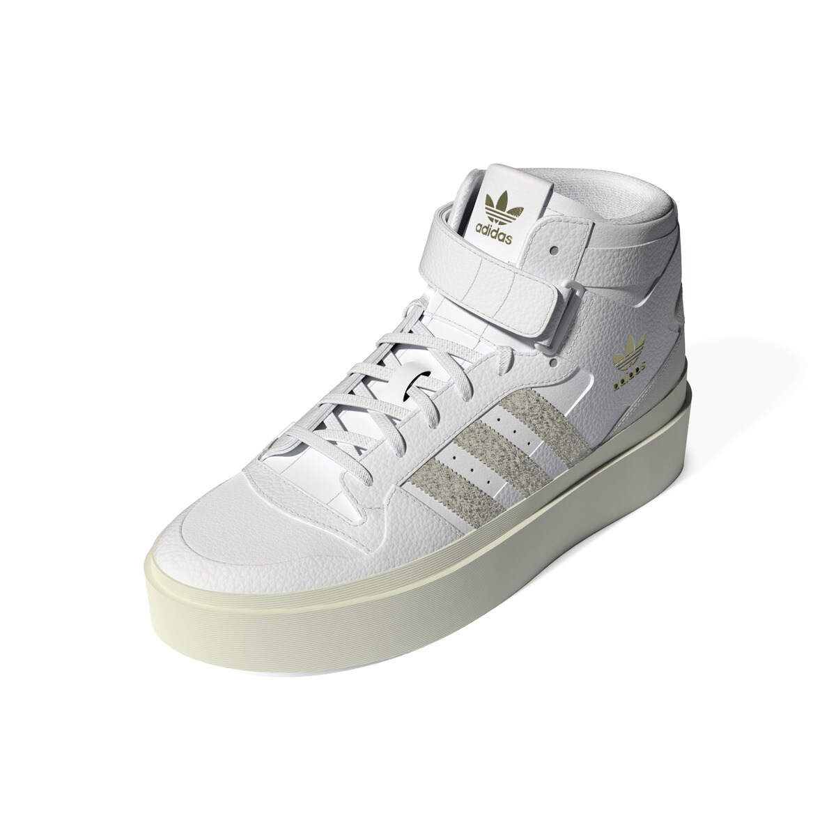 Sapatilhas Casual de Mulher Forum Bonega Mid Originals Branco-4