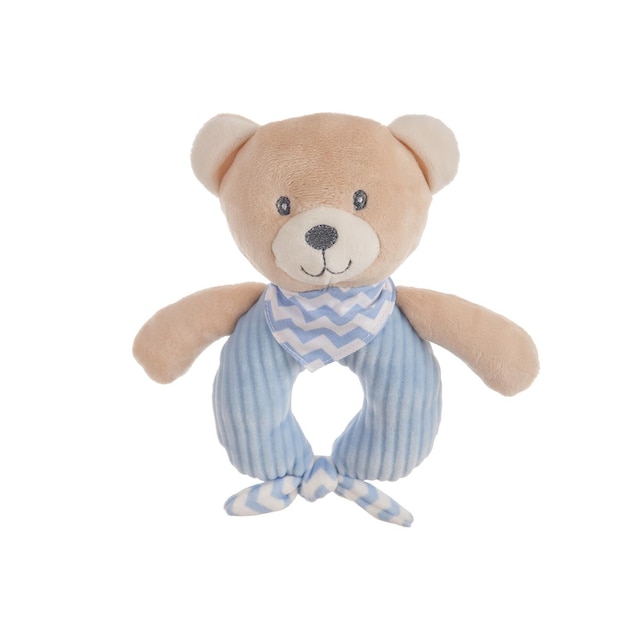 Imagen 0 de Sonajero Little Kids Oso terciopelo azul