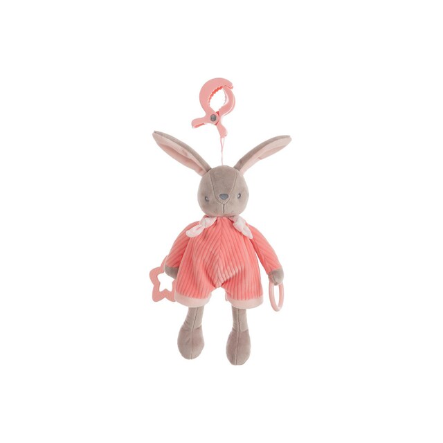 Imagen 0 de Pinza Little Kids Activity Conejo terciopelo rosa