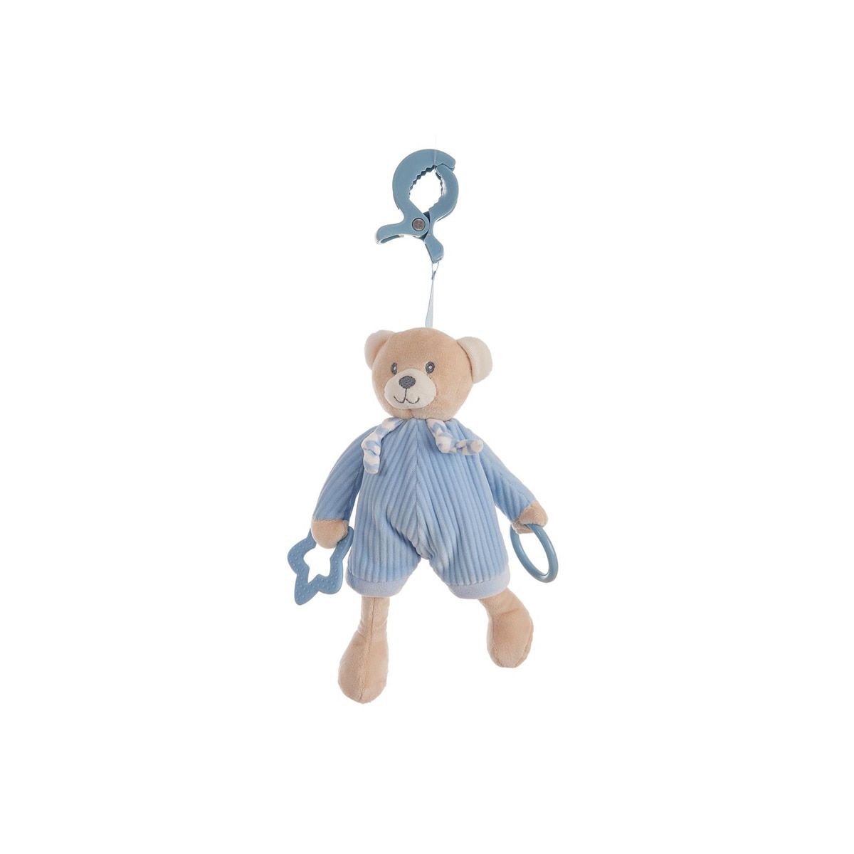 Imagen 0 de Pinza Little Kids Activity Oso terciopelo azul
