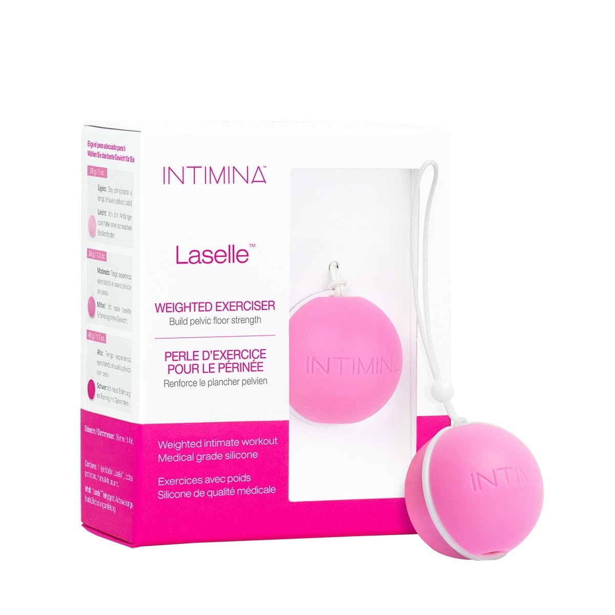 Imagem 0 de Exercitador Pavimento Pélvico Peso Laselle 38g Intimina