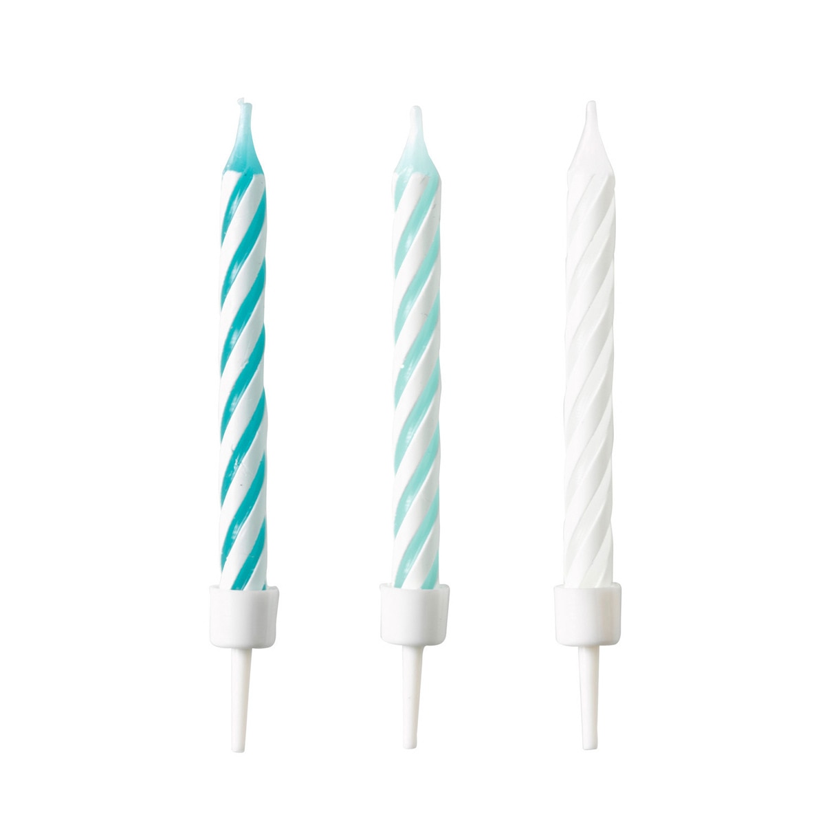 Imagen 0 de Pack de 10 Velas Espirales Aqua Glamor Altura 6.3 Cm Liragram