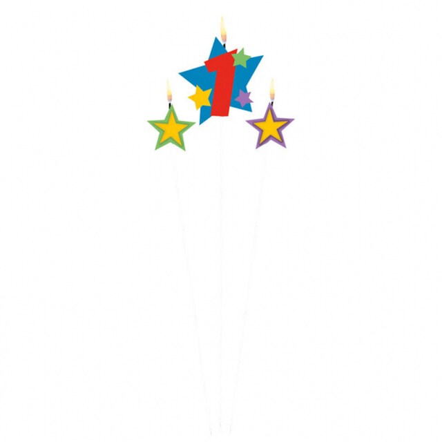 Imagen 0 de Pack de Vela 1 Estrellas 12.2X13.5 Cm Liragram
