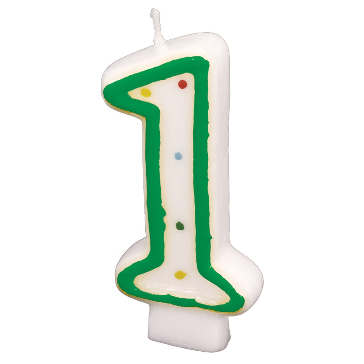 Imagen 0 de Pack de Vela 1 Puntos 7.3 Cm Liragram