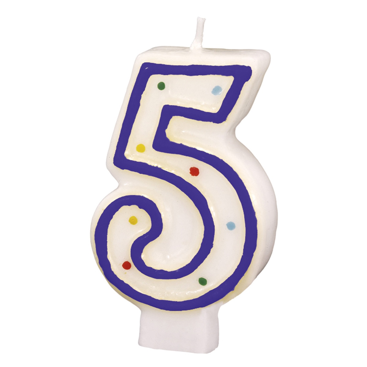 Imagen 0 de Pack de Vela 5 Puntos 7.3 Cm Liragram