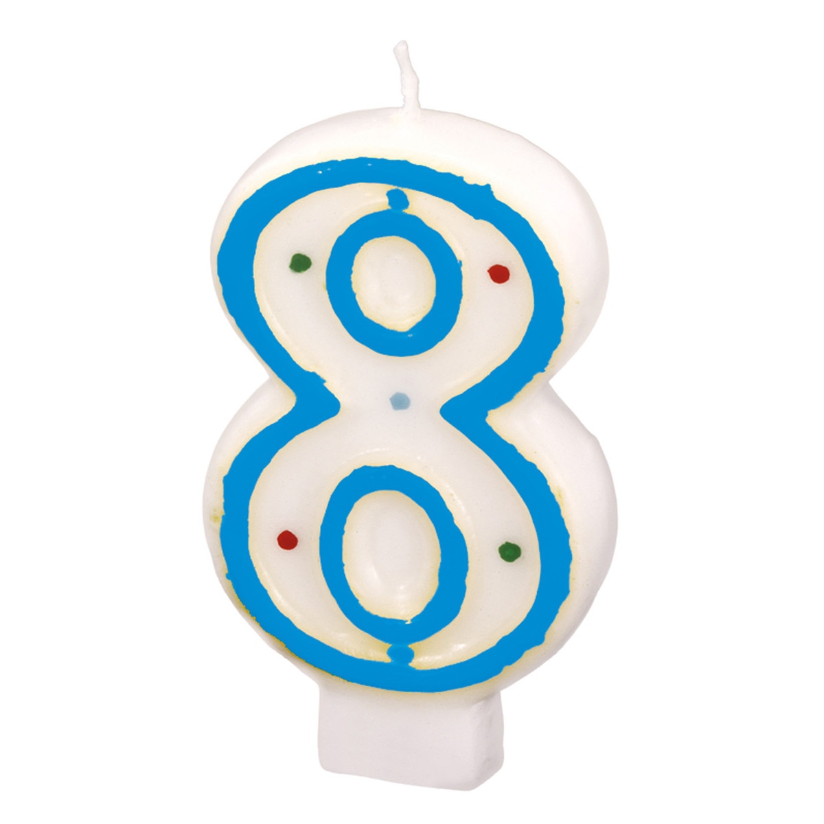Imagen 0 de Pack de Vela 8 Puntos 7.3 Cm Liragram