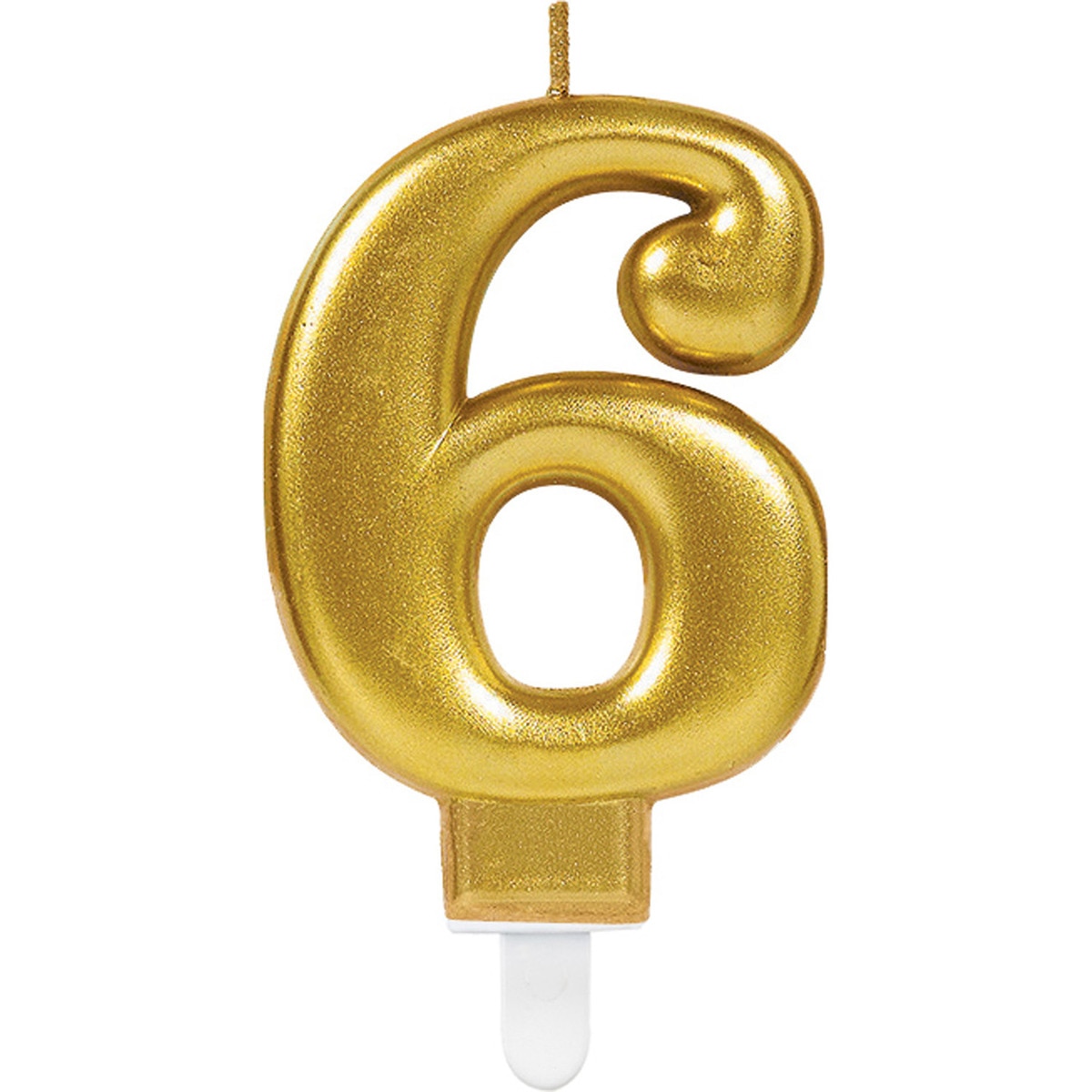 Pack de Vela 9.3Cm Oro Nº 6 Liragram 1