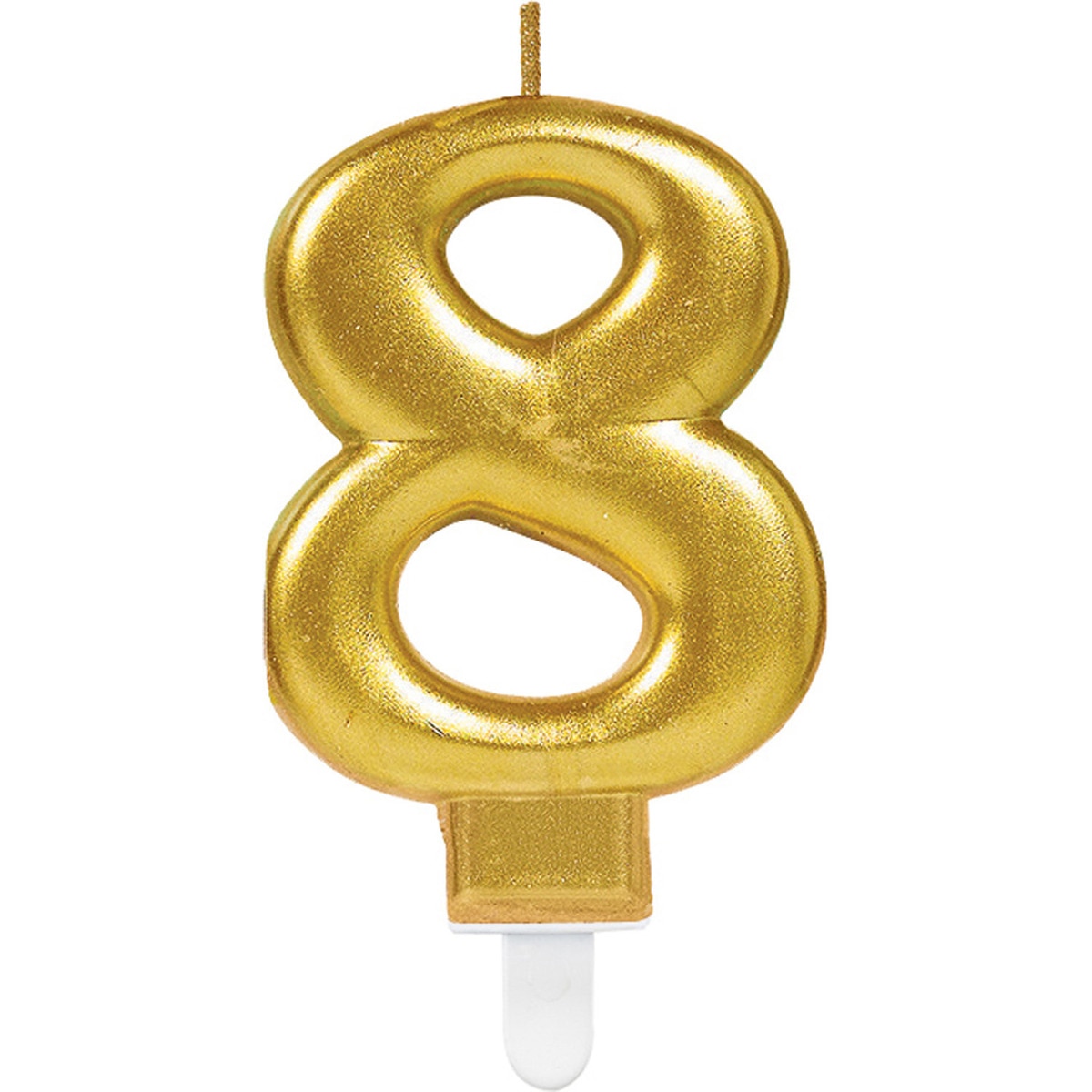 Pack de Vela 9.3Cm Oro Nº 8 Liragram 1
