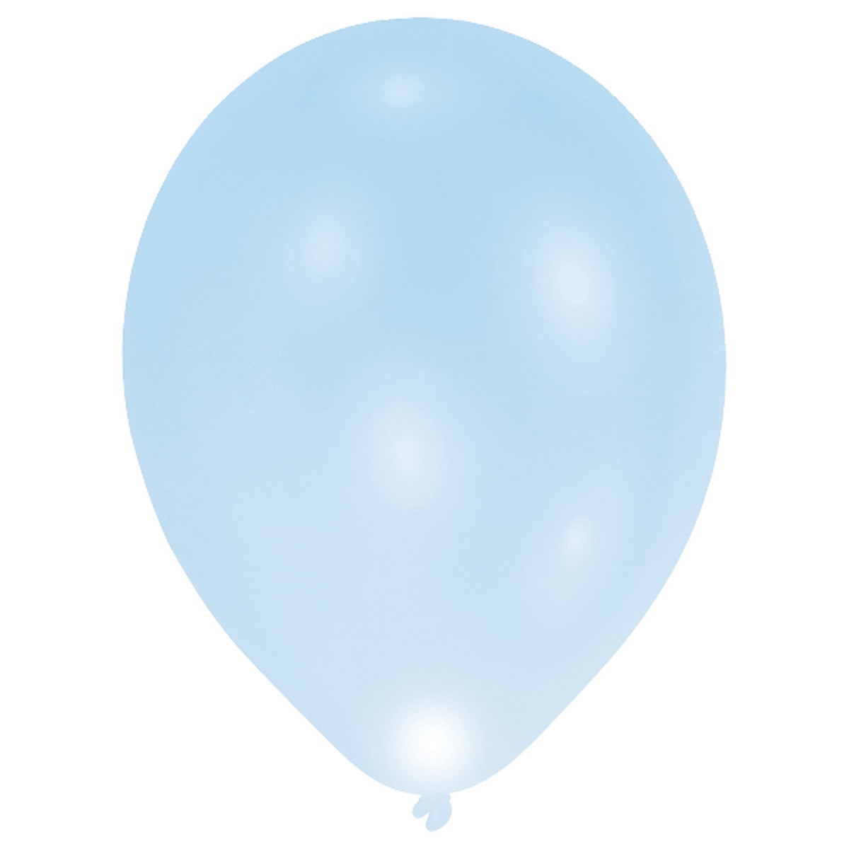 Pack de 5 Globos Led Azul Liragram 1