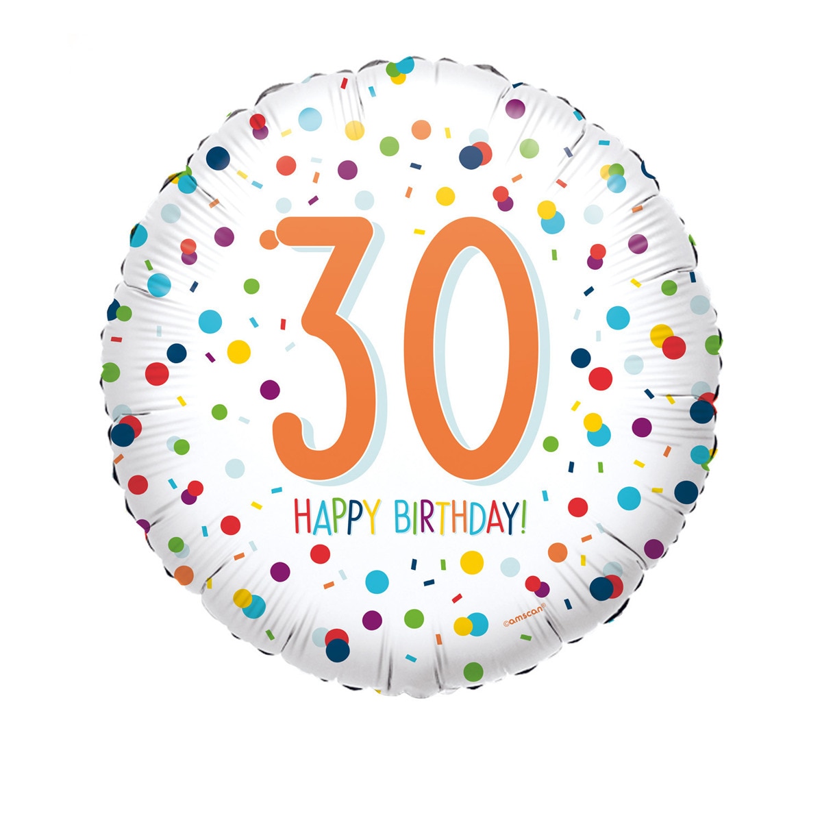 Imagen 0 de Pack de globo 45cm helio confeti 30 happy bday Liragram
