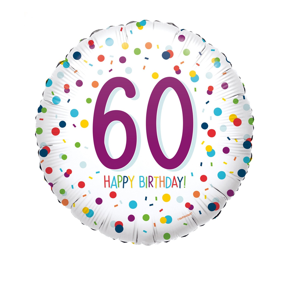 Imagen 0 de Pack de globo 45cm helio confeti 60 happy bday Liragram