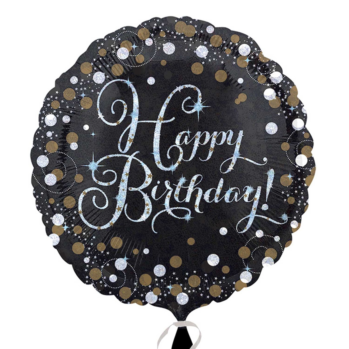 Imagen 0 de Pack de globo 45cm helio pris sparkling birthday Liragram