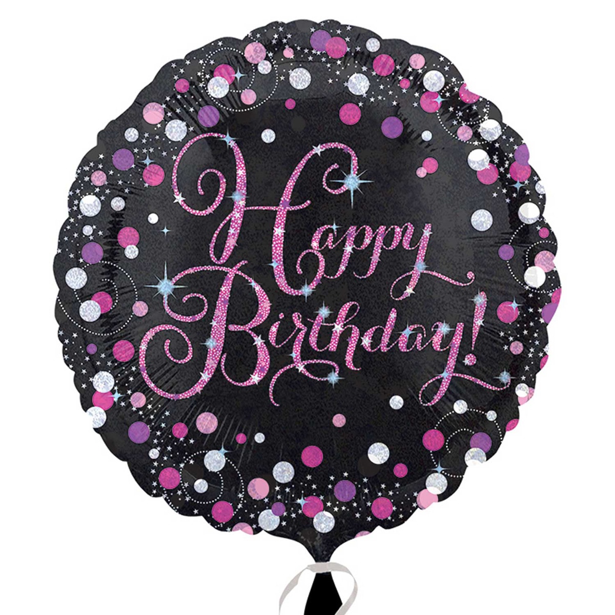 Imagen 0 de Pack de globo 45cm helio rosa celebration Liragram