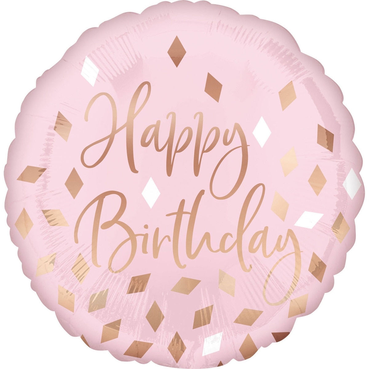 Imagen 0 de Pack de globo 45cm helioblush birthday Liragram