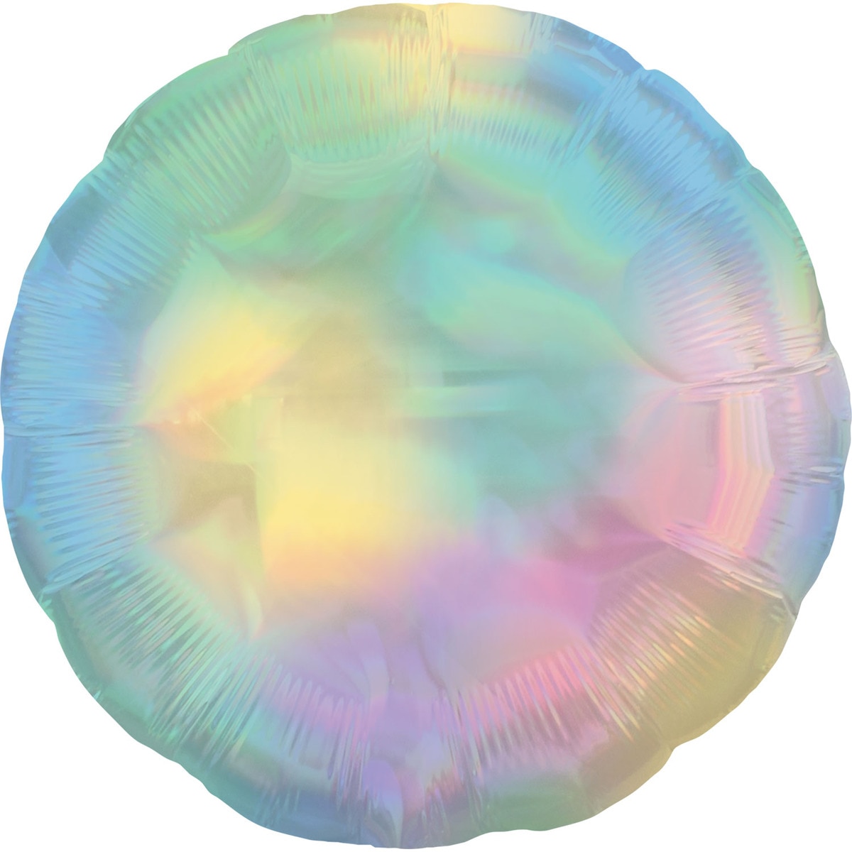 Imagen 0 de Pack de globo 45cm heliocirculo irisdiscente pastel multicolor (5 Liragram