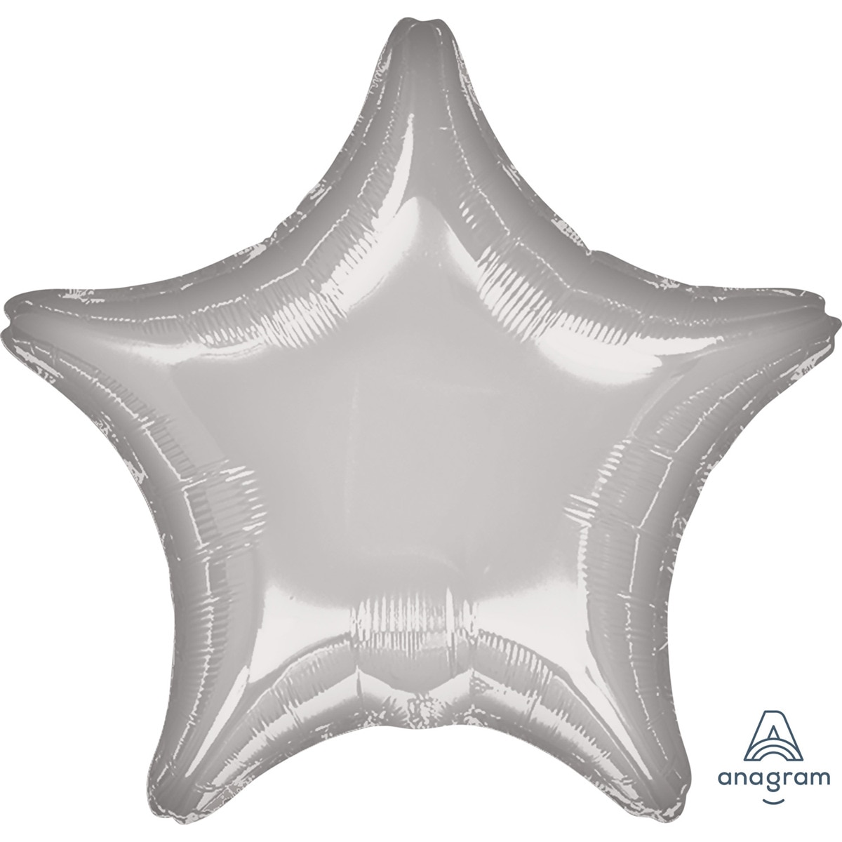 Pack de globo 45cm helioestrella Liragram plata 1