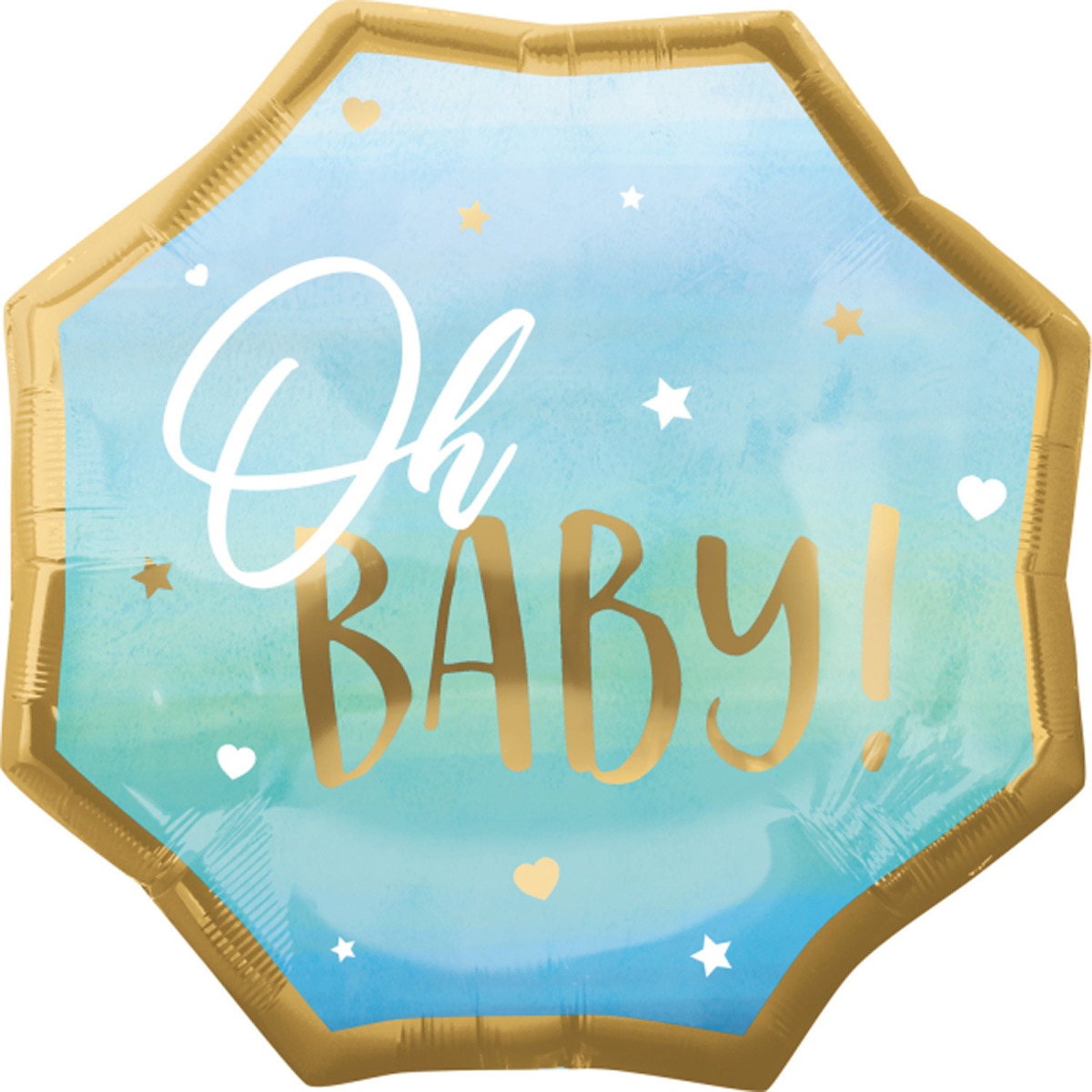 Imagen 0 de Pack de Globo Forma Baby Azul 55X55Cm Liragram