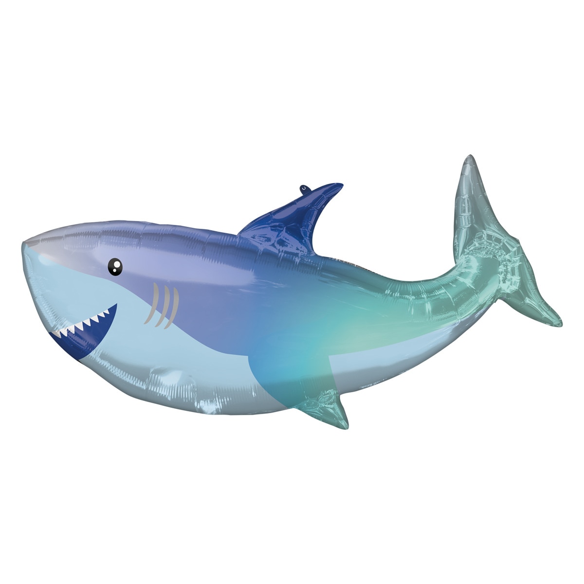 Pack de globo forma helio tiburon 96x45cm Liragram 1