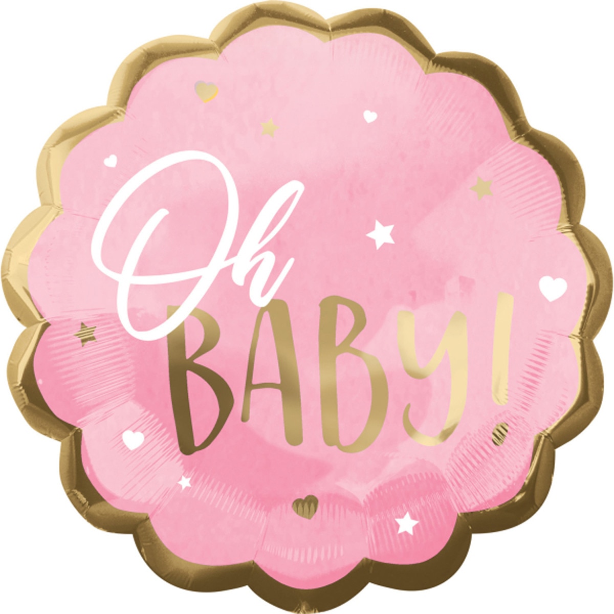 Imagen 0 de Pack de Globo Jumbo Bay Girl 55X55Cm Liragram