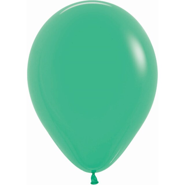 Imagen 0 de Pack de 12 Globos Latex Fashion Sld Verde 30Cm Liragram