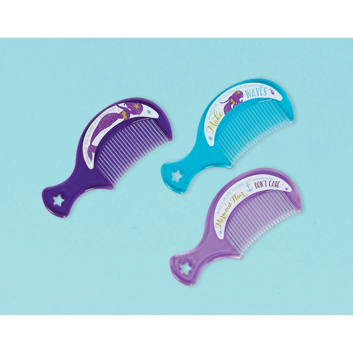 Pack de 12 Peines Sirena 9,3X3,9Cm Liragram 1