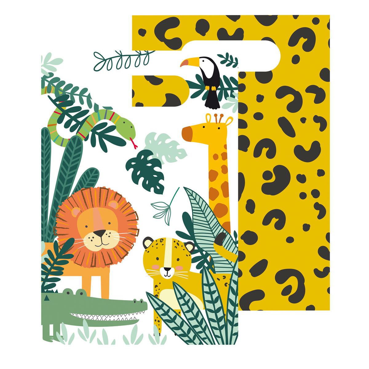 Pack de 8 Bolsas De Papel Get Wild Liragram 1