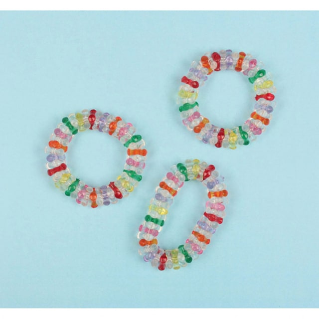 Imagen 0 de Pack de 8 Pulseras Colores Plástico 6,8 X 1 Cm Liragram