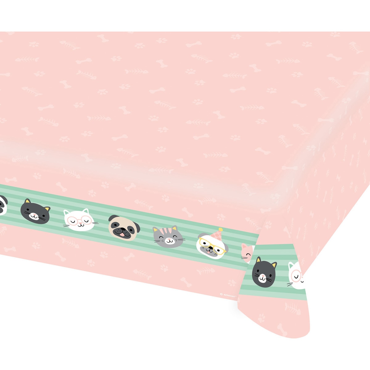 Pack de Mantel Papel Hello Pets 115X175Cm Liragram 1