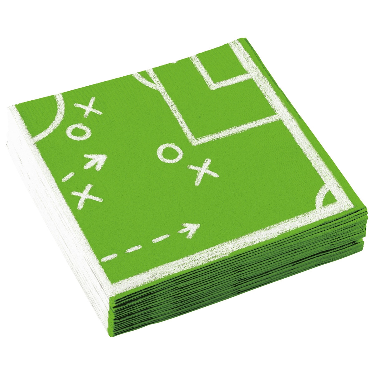 Pack de 20 Servilletas Party Kicker 33 X 33 Cm Liragram 1