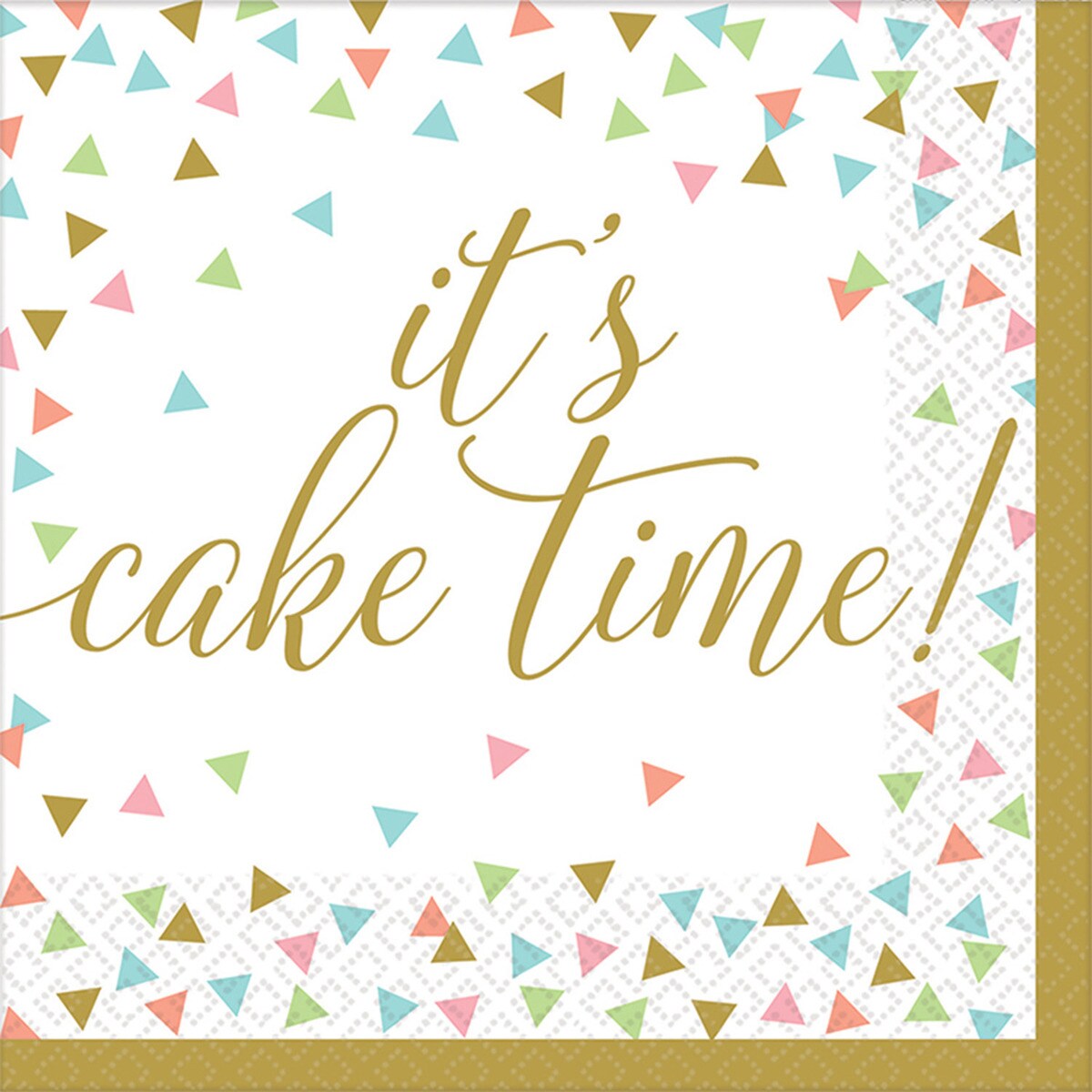 Pack de 36 Servilletas 33X33 Confetti Fun Liragram 1